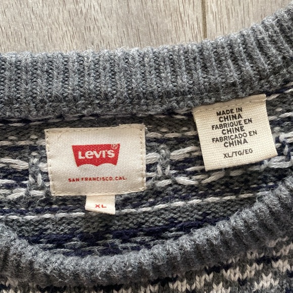Levi’s Knox Fair Isle Sweater Size XL - Picture 2 of 4